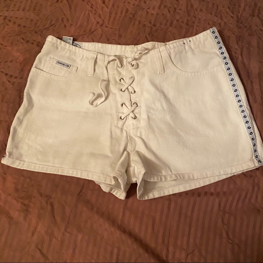 White shorts